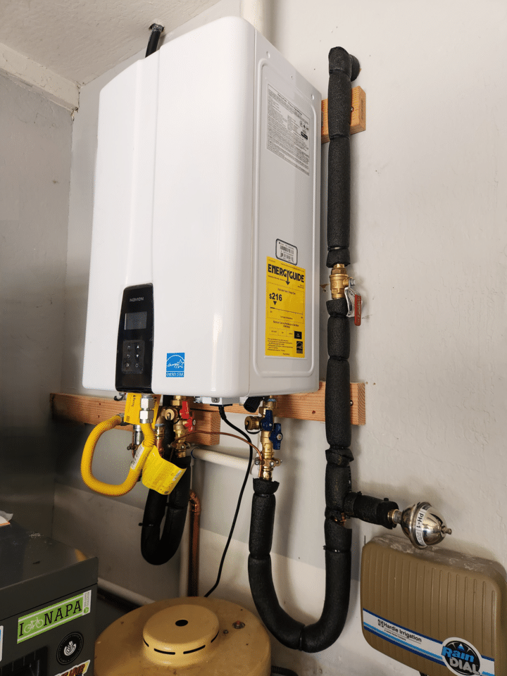 Tankless water heater