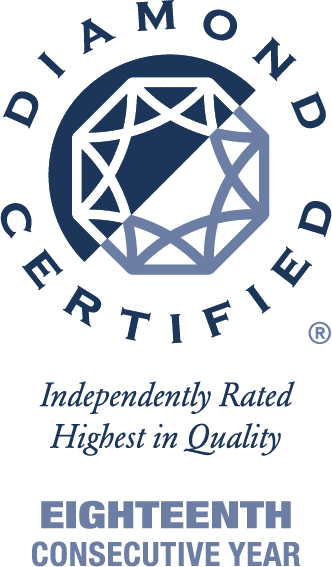 18 Years Diamond Certified logo
