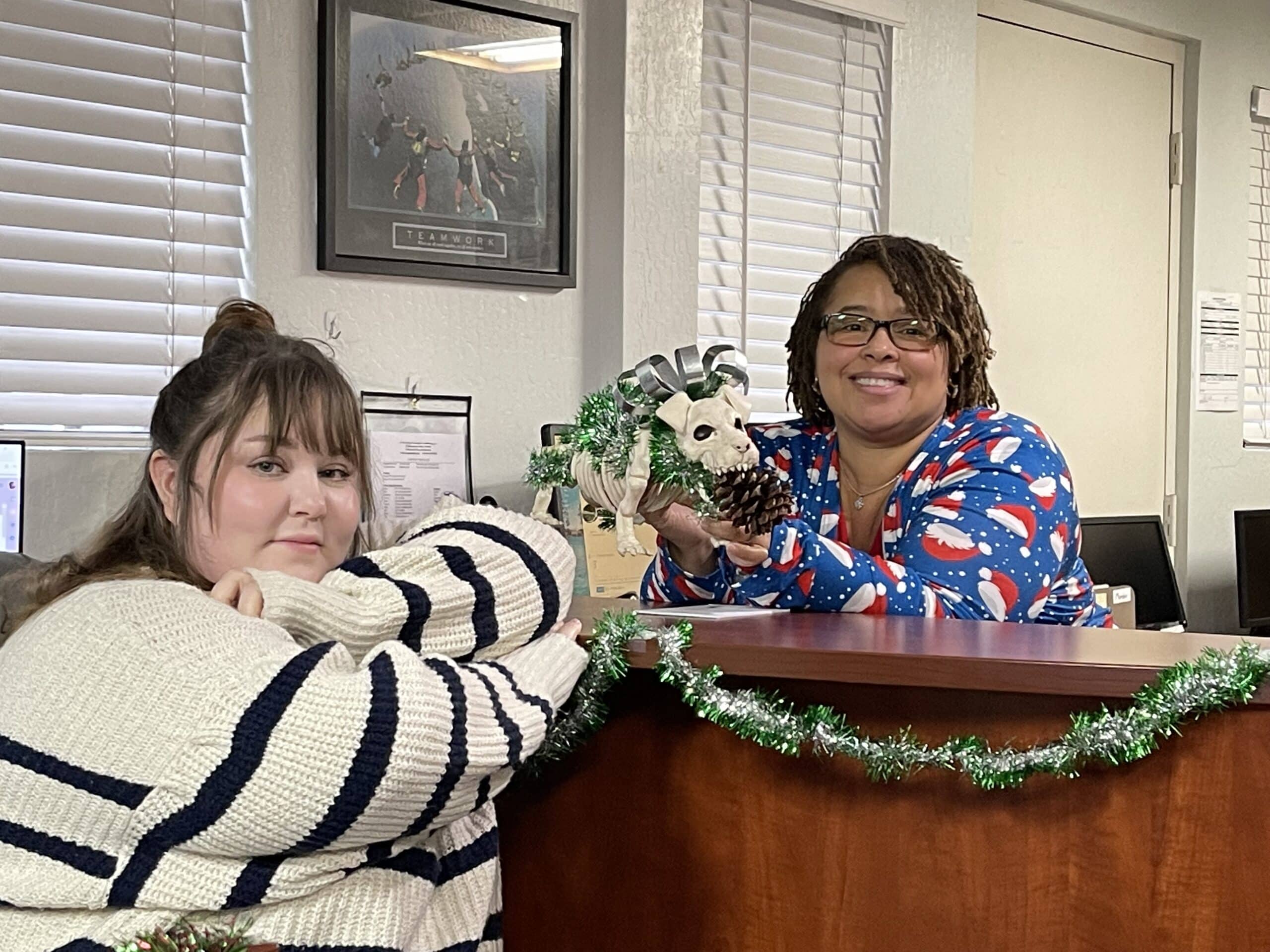 A-1 Guaranteed office team members during the holidays