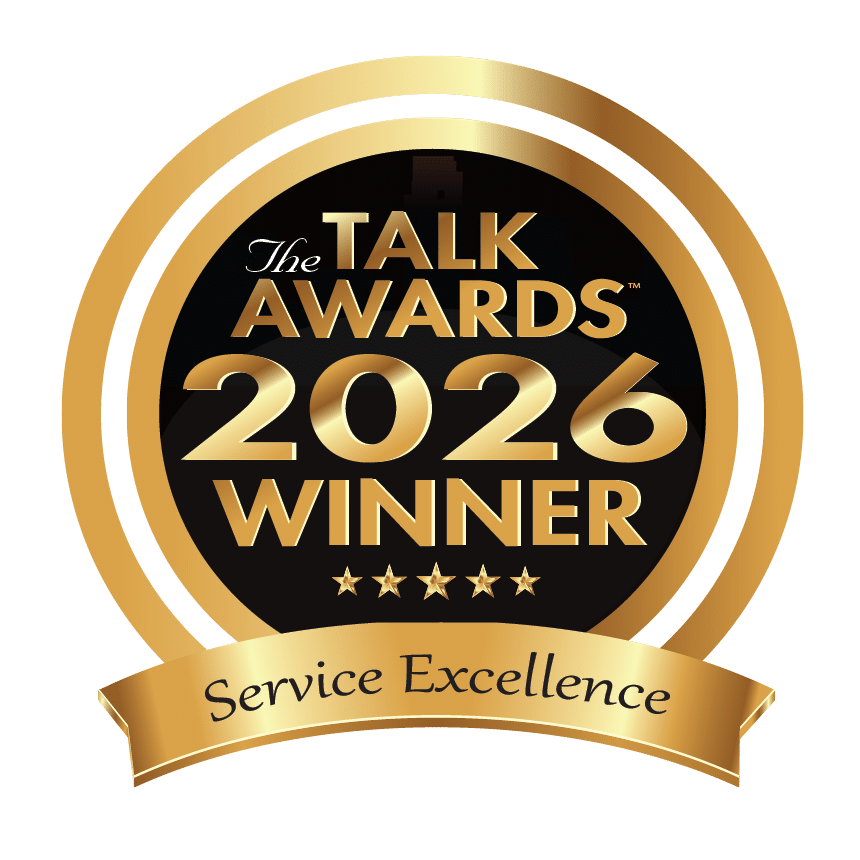 The TALK AWARDS 2026 Winner for Service Excellence